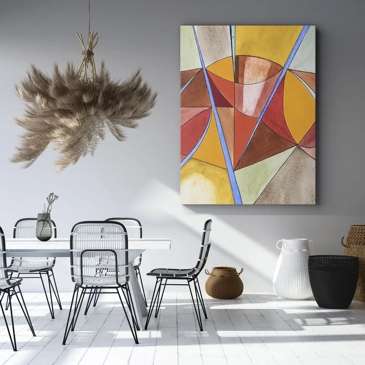 Canvastavla - Bild på duk - Karusell, drömmarnas karusell - 50x70 cm
