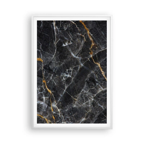 Affisch i vit ram - Stenens interna liv - 70x100 cm