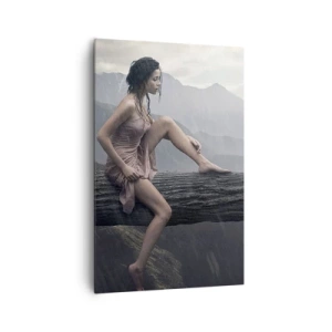 Canvastavla - Bild på duk - Skönhetens topp - 80x120 cm