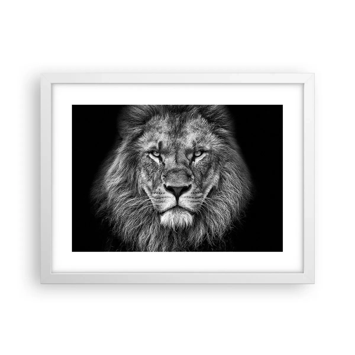 Affisch i vit ram - I kröningskläder - 40x30 cm