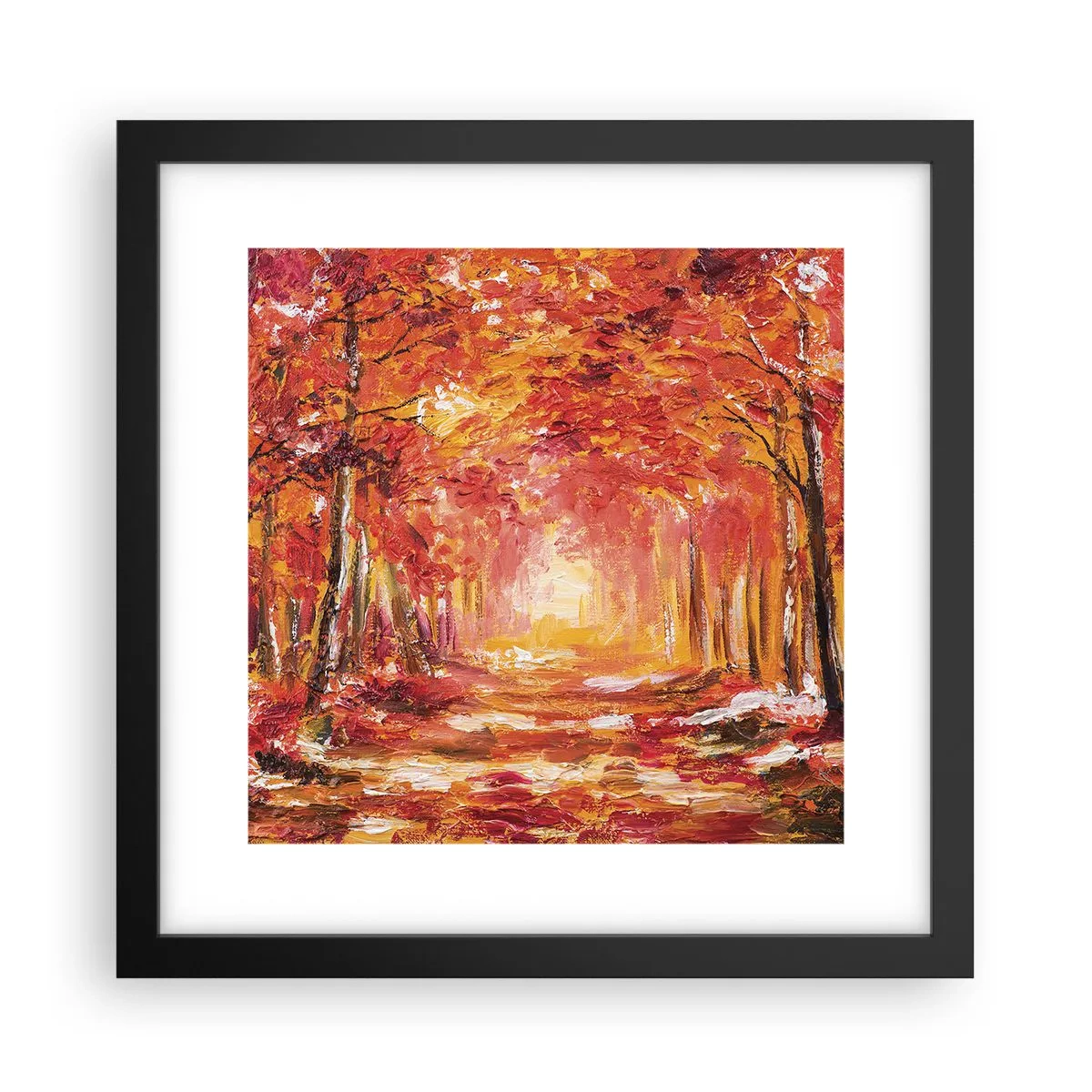 Affisch i svart ram - Kopparskog - 30x30 cm
