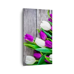 Canvastavla - Bild på duk - På vårdagen - 45x80 cm