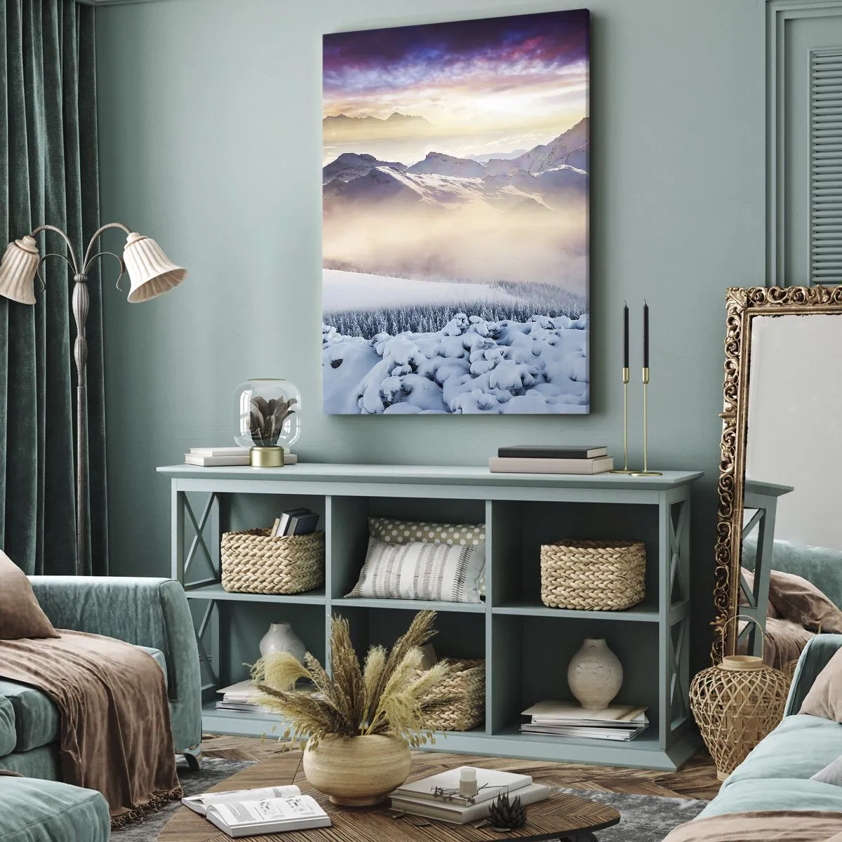 Canvastavla - Bild på duk - Naturens styrka och renhet - 50x70 cm