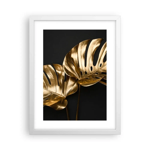 Affisch i vit ram - Naturens skatter - 30x40 cm