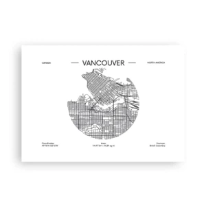 Affisch - Vacouvers anatomi - 70x50 cm