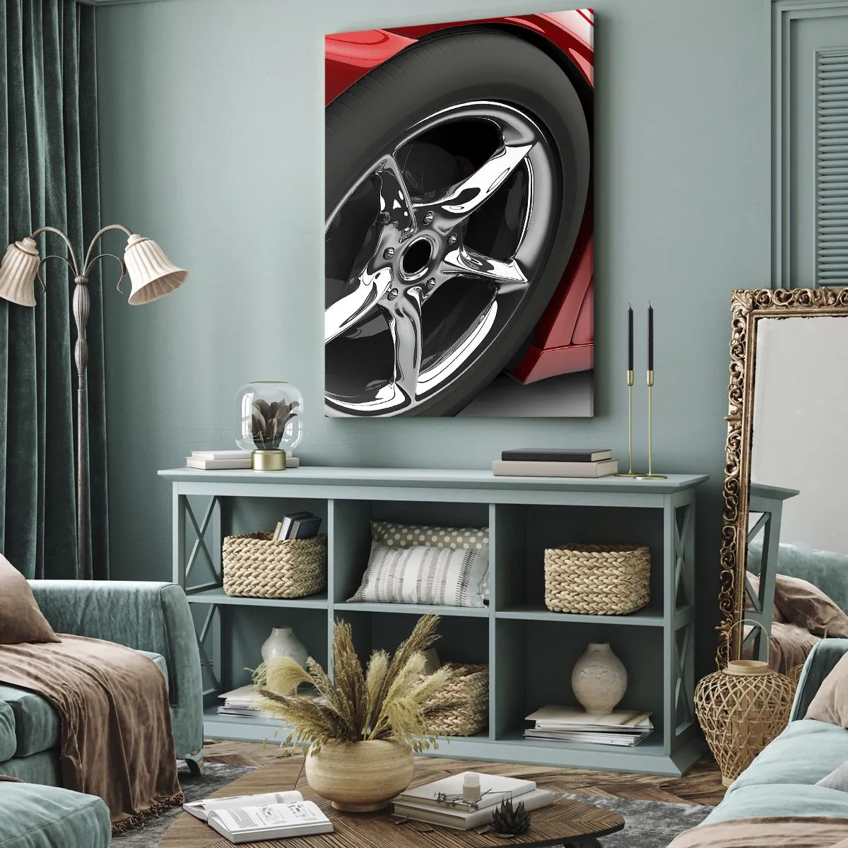 Canvastavla - Bild på duk - Skapad att vara snabb - 50x70 cm