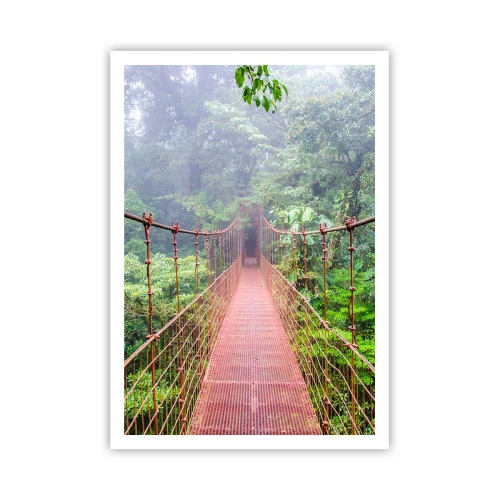 Affisch - Upphängd i trädkronorna - 70x100 cm