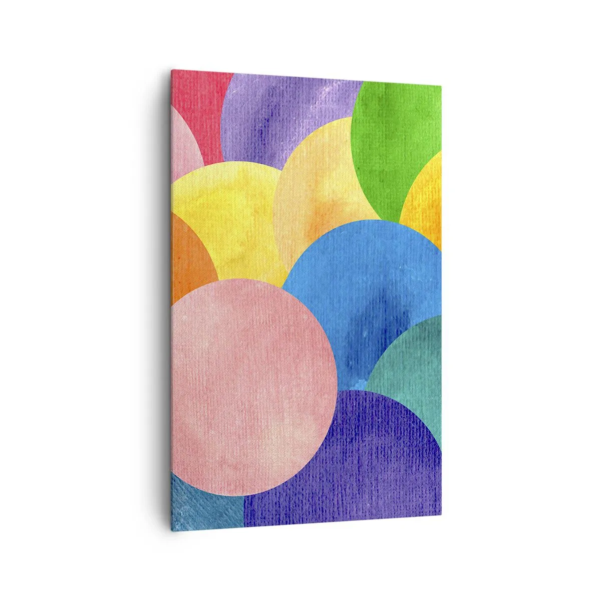 Canvastavla - Bild på duk - Full av liv - 80x120 cm