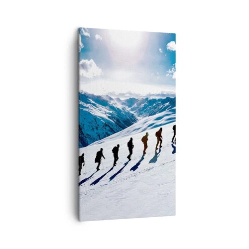 Canvastavla - Bild på duk - Erövrarnas lag - 45x80 cm