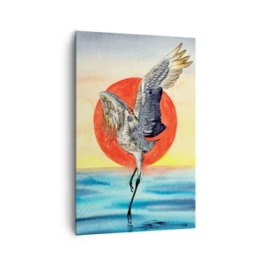 Canvastavla - Bild på duk - Dags att gå tillbaka - 80x120 cm