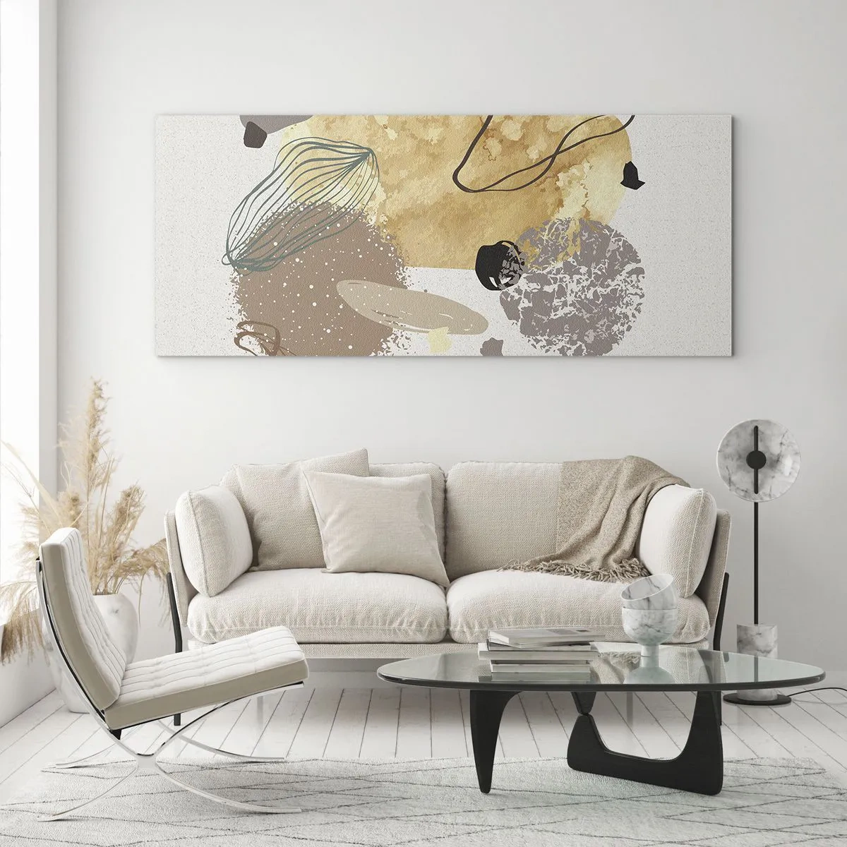Glastavla - Bild på glas - Olika former - 100x40 cm
