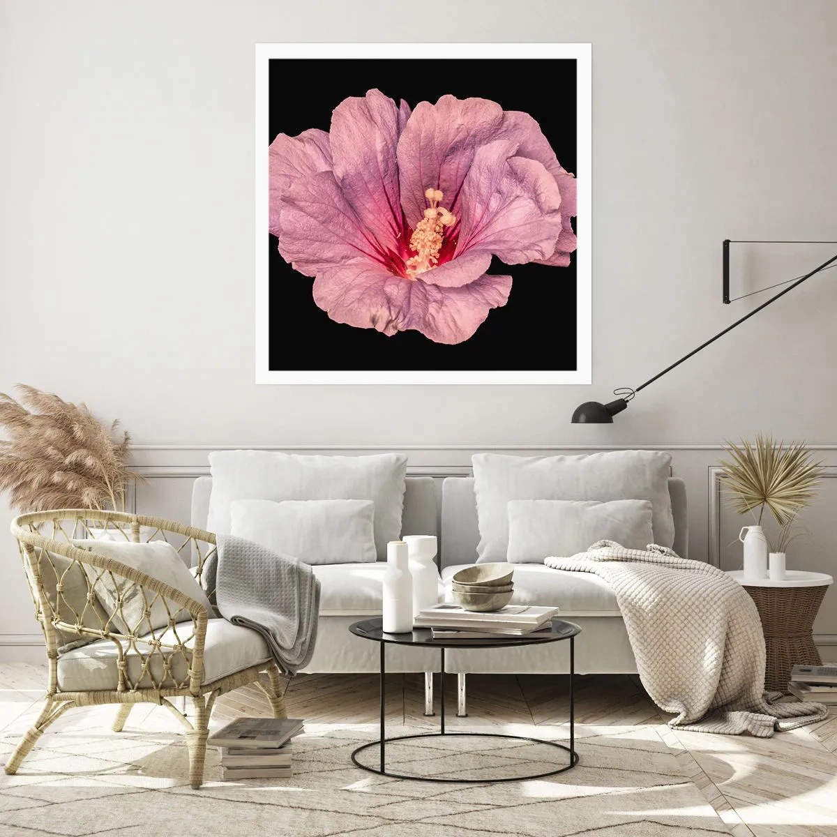 Affisch - Rakt till hjärtat - 30x30 cm