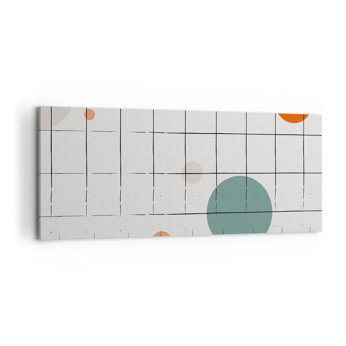 Canvastavla - Bild på duk - Fångade. Vi eller de? - 100x40 cm