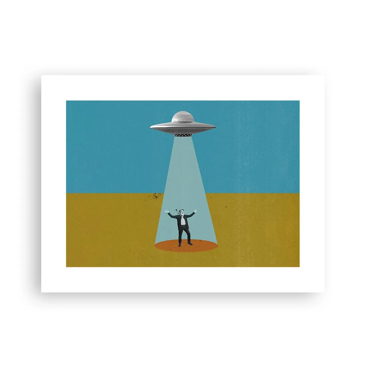 Affisch - Ett nära möte - 40x30 cm