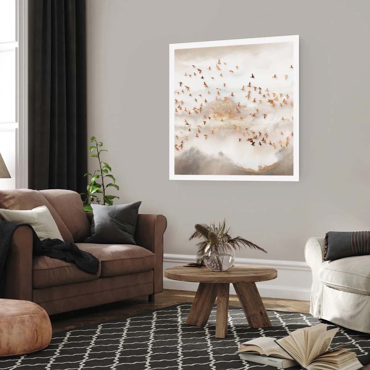 Affisch - Det är dags... - 50x50 cm