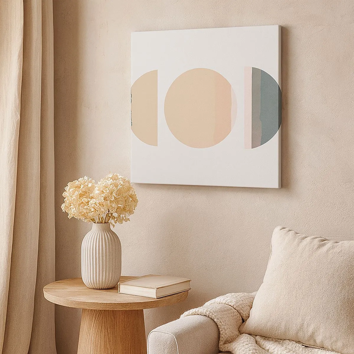 Canvastavla - Bild på duk - Hjul efter hjul - 30x30 cm