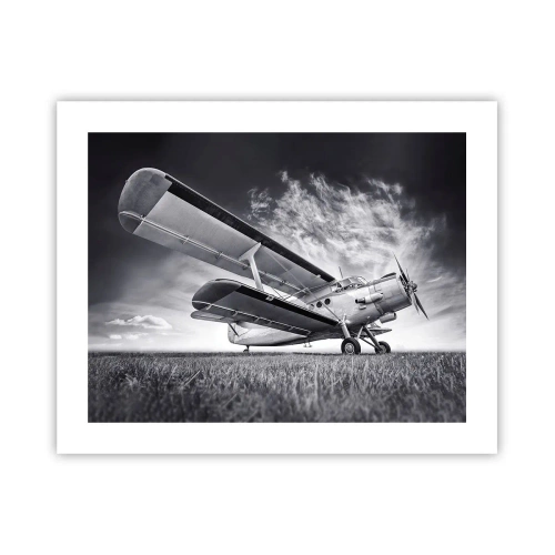 Affisch - Bevingad vandrare - 50x40 cm