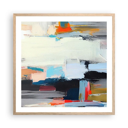 Affisch i ram av ljusek - Finns det någon metod? - 60x60 cm