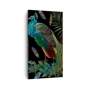 Canvastavla - Bild på duk - I kungliga kläder - 45x80 cm