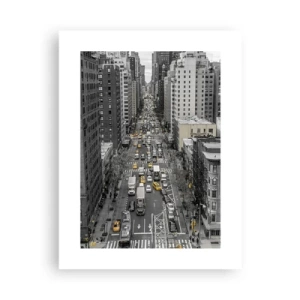 Affisch - Livet i New York - 30x40 cm