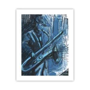 Affisch - Stadsrapsodi - 40x50 cm