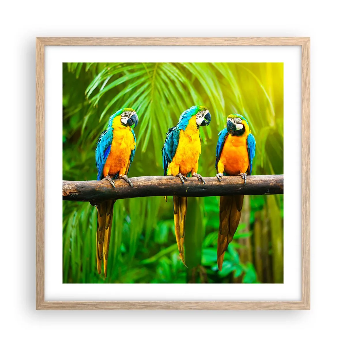 Affisch i ram av ljusek - Har du hört att hon...? - 50x50 cm