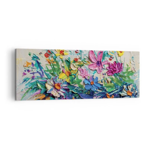 Canvastavla - Bild på duk - Icke stilleben - 140x50 cm