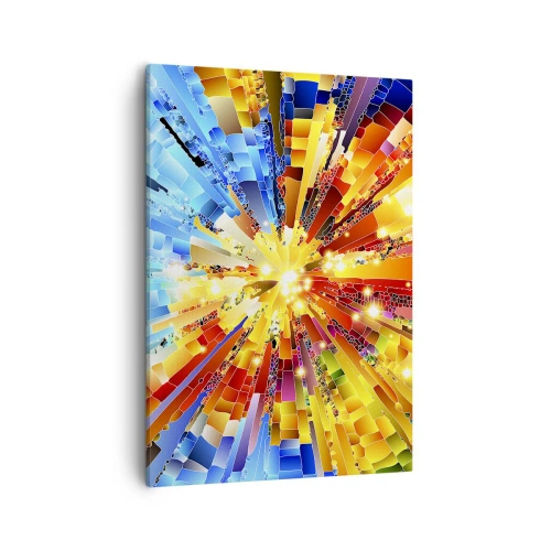 Canvastavla - Bild på duk - In medias res - 50x70 cm
