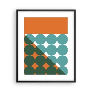 Affisch i svart ram - Uppåt och på diagonalen - 40x50 cm