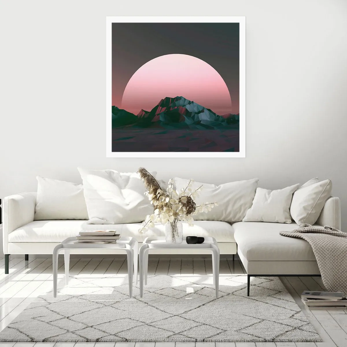Affisch - I den granliggande galaxen - 40x40 cm