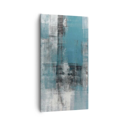 Canvastavla - Bild på duk - Vatten och luft - 55x100 cm