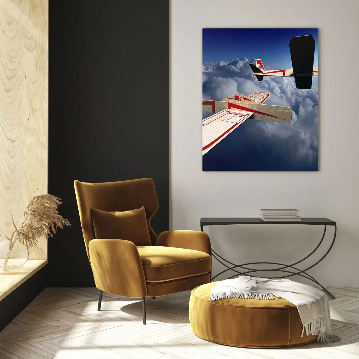 Glastavla - Bild på glas - Ännu högre, ännu längre - 50x70 cm