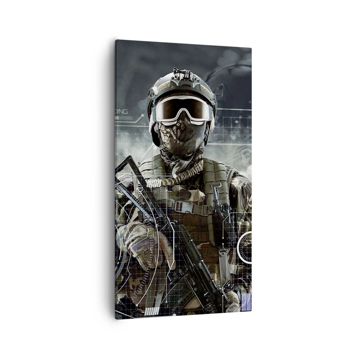 Canvastavla - Bild på duk - Makt - 55x100 cm