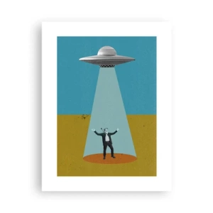 Affisch - Ett nära möte - 30x40 cm