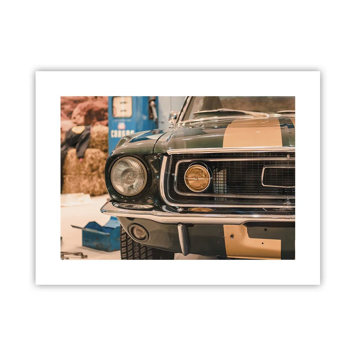 Affisch - Ett möte med legenden - 40x30 cm