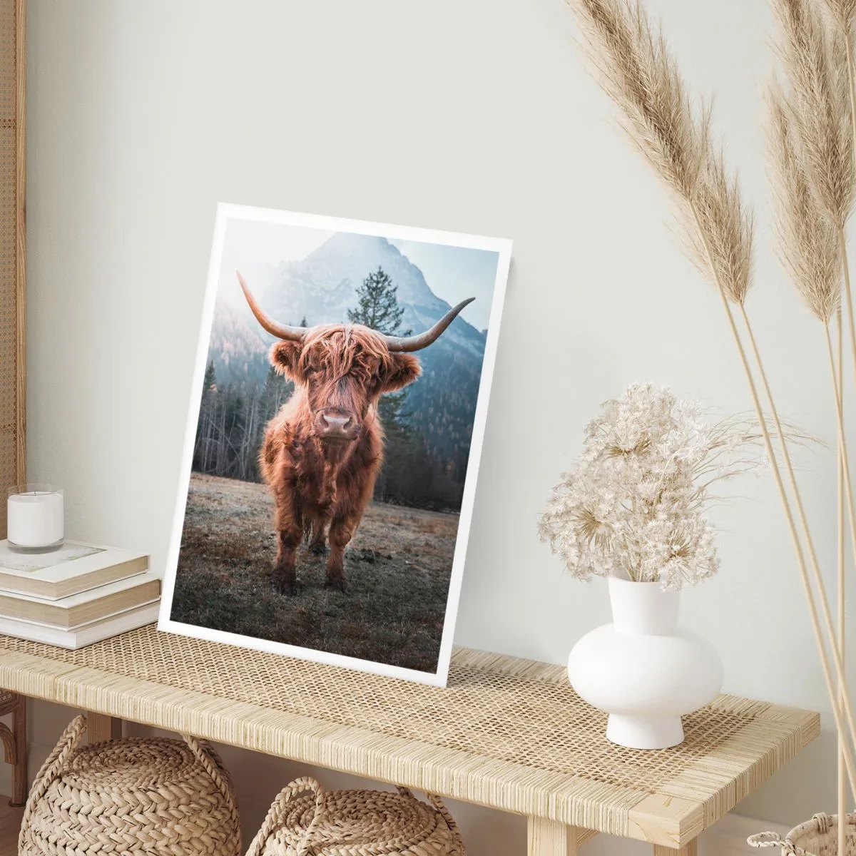 Affisch - Hälsningar från fjälläng - 50x70 cm