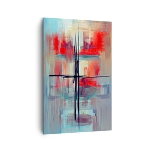 Canvastavla - Bild på duk - Landskap i en okänd dimension - 80x120 cm