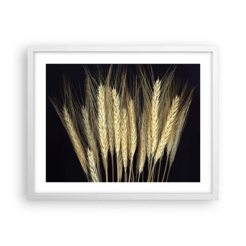 Affisch i vit ram - Rustik magi - 50x40 cm