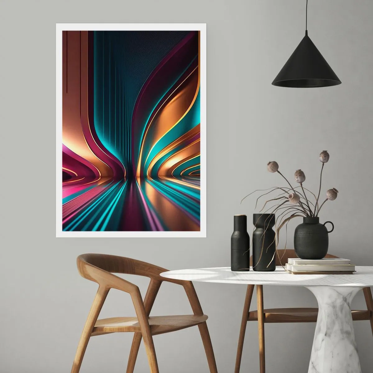 Affisch - Ljusets arkitektur - 50x70 cm