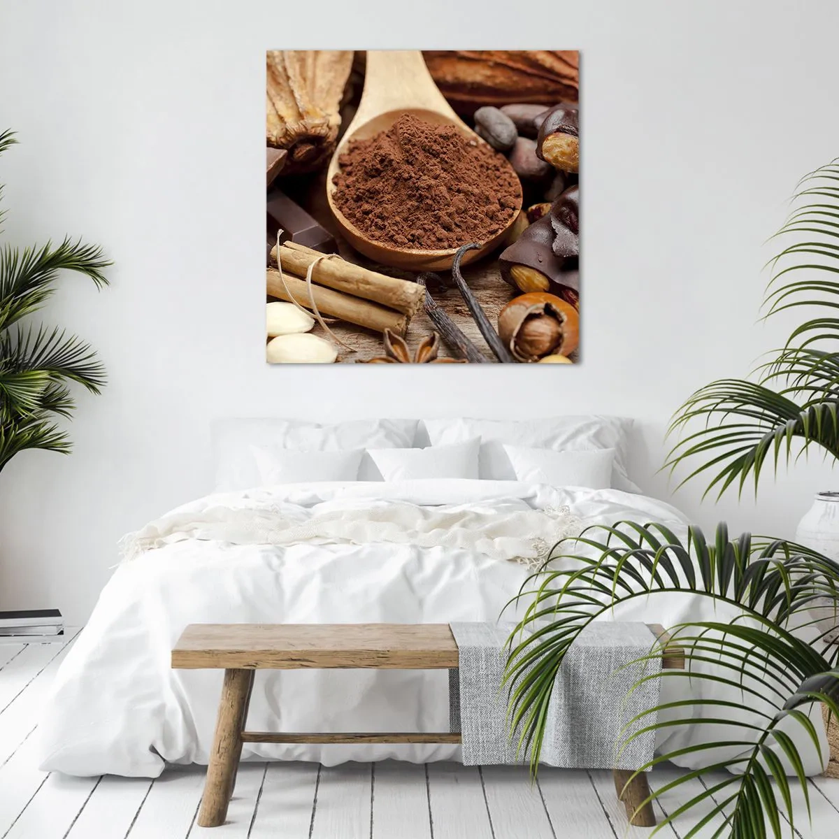 Canvastavla - Bild på duk - Bäst för sorgen - 70x70 cm