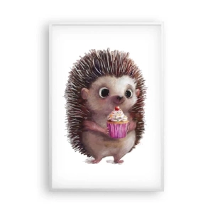 Affisch i vit ram - Varje dag är helgdag - 61x91 cm