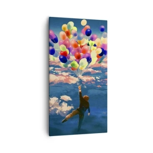 Canvastavla - Bild på duk - Uppfylld barndomsdröm - 55x100 cm