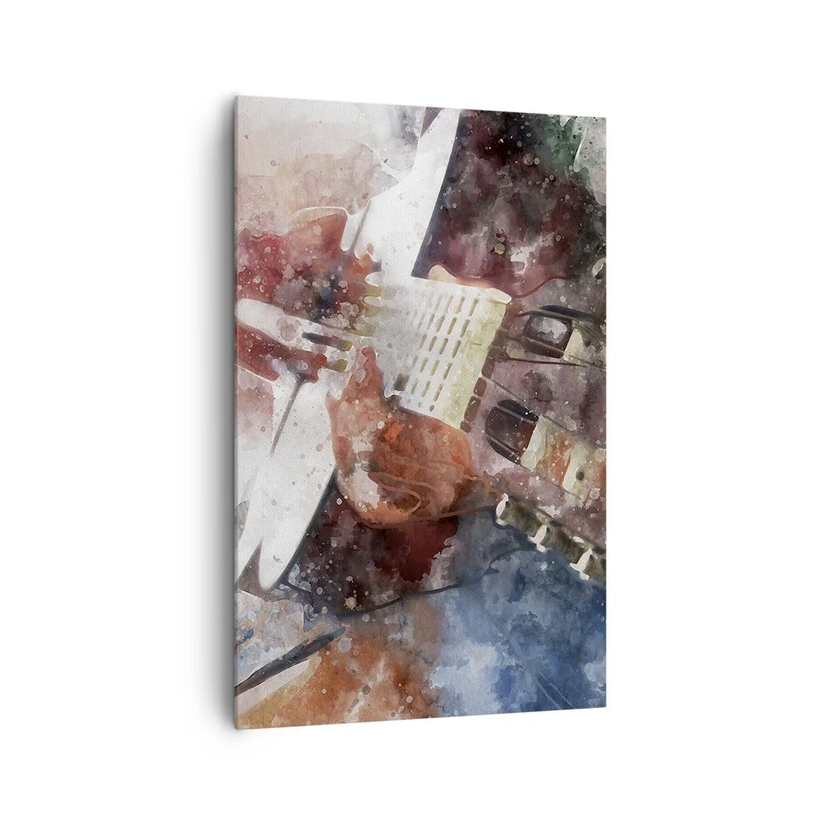 Canvastavla - Bild på duk - Vad tycker du om det? - 80x120 cm