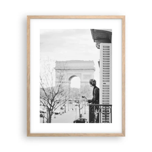 Affisch i ram av ljusek - Rum med utsikt - 40x50 cm