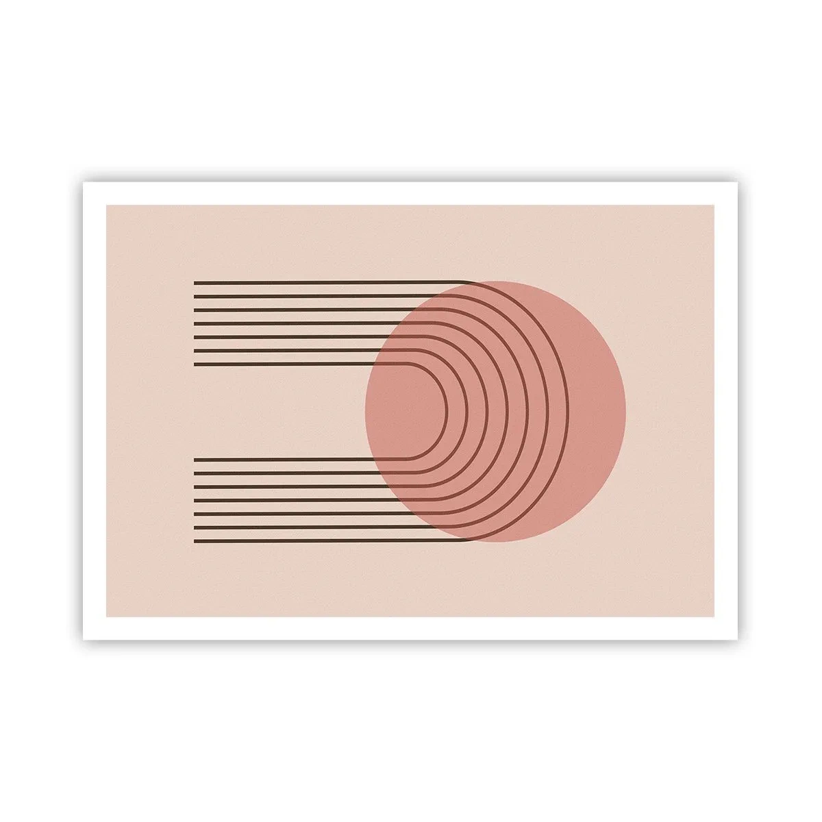 Affisch - Ostoppad attraktionskraft - 100x70 cm