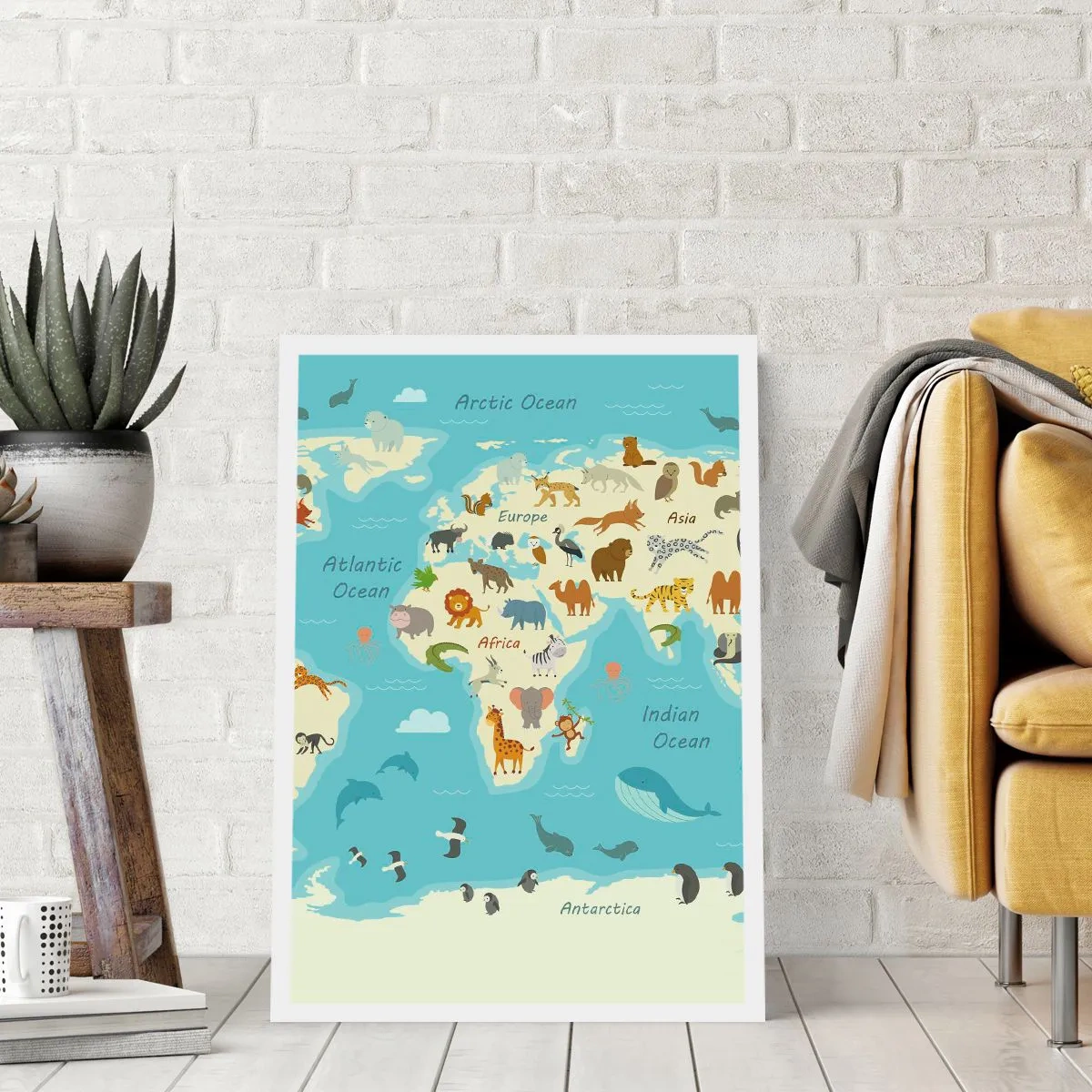 Affisch - Goda grannar - 61x91 cm