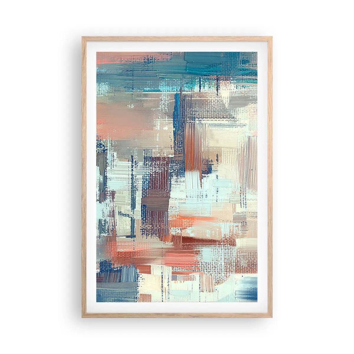 Affisch i ram av ljusek - Att nå ljuset - 61x91 cm
