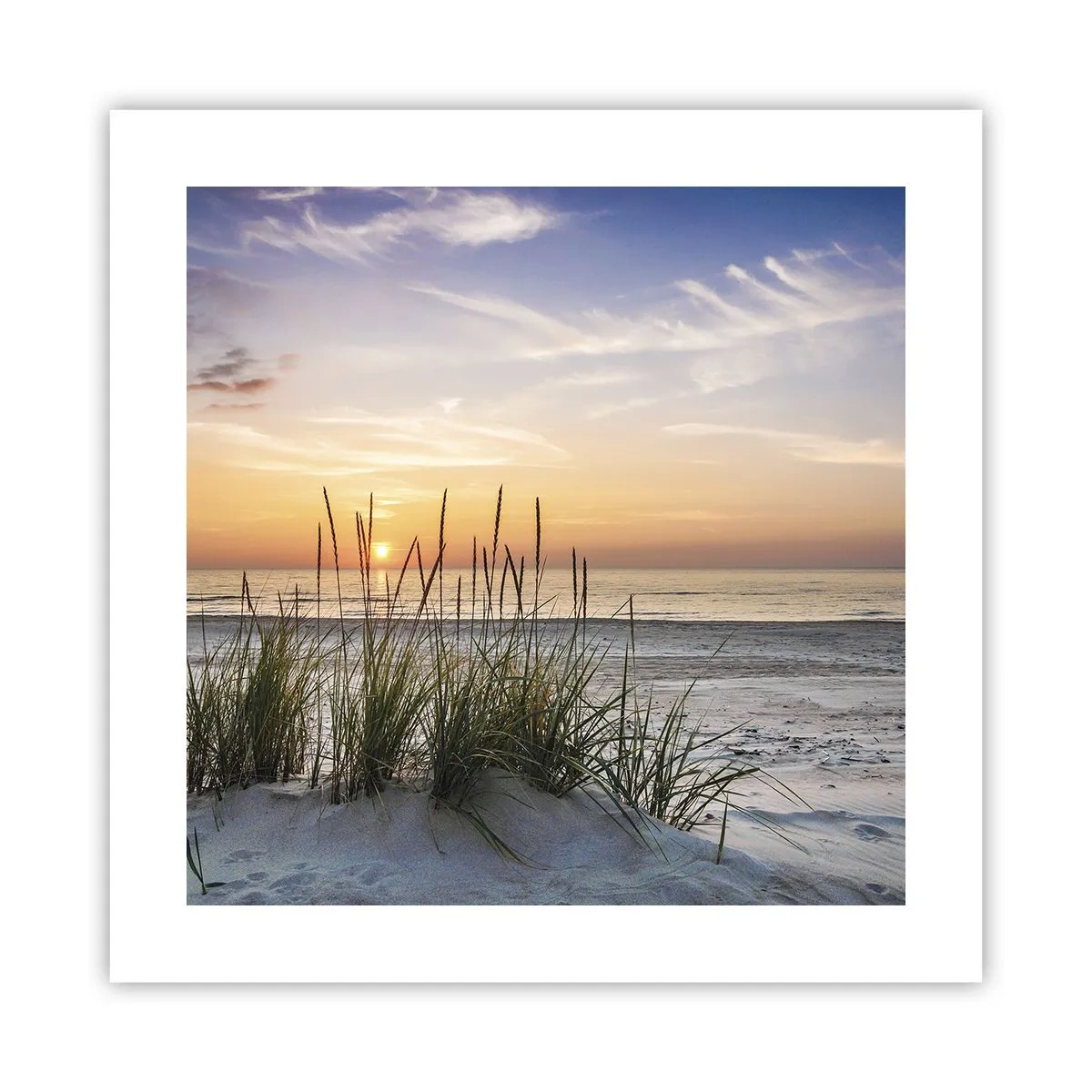 Affisch - Titta, tänk, känn - 40x40 cm