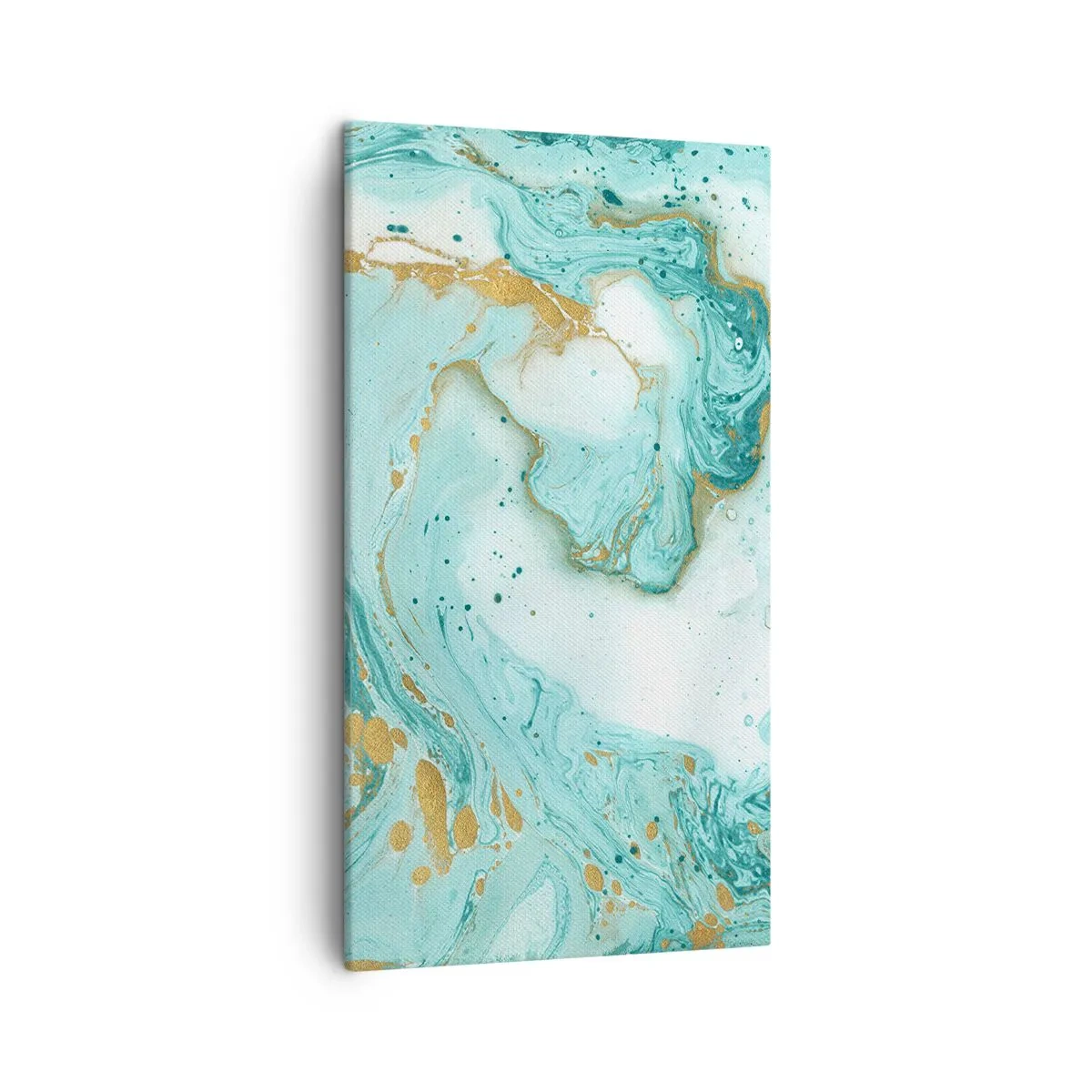 Canvastavla - Bild på duk - Under stora vågen från Edo-tiden - 45x80 cm