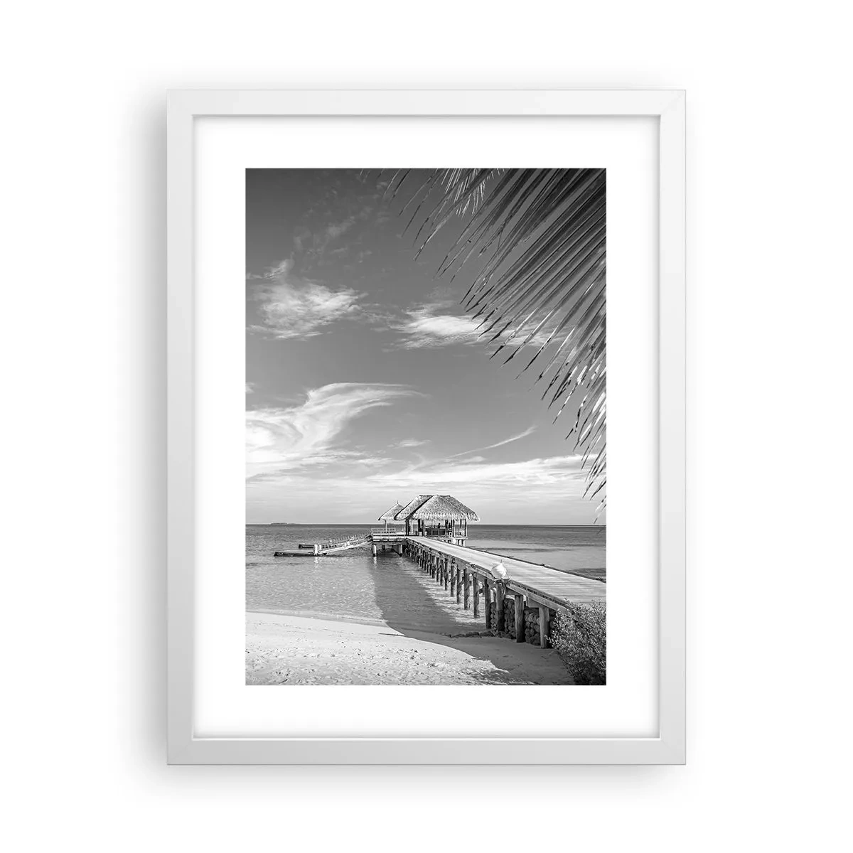 Affisch i vit ram - Minne eller dröm? - 30x40 cm